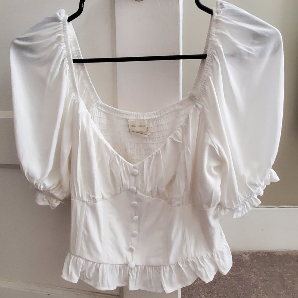 UO Raquel Bustier Blouse - S